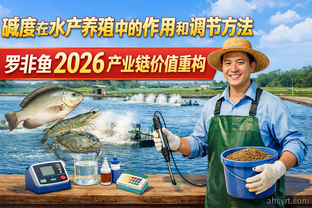 碱度在水产养殖中的作用和调节方法