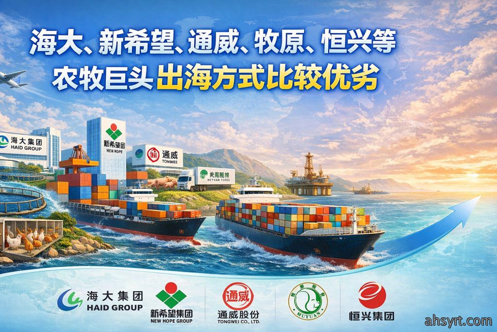 海大、新希望、通威、牧原、恒兴等农牧巨头出海方式优劣比较